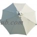 Sundale Outdoor 10 Feet Outdoor Aluminum Patio Umbrella with Auto Tilt and Crank, 8 Alu. Ribs, 100% Polyester   